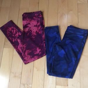 Girls Old Navy leggings 2 pairs
